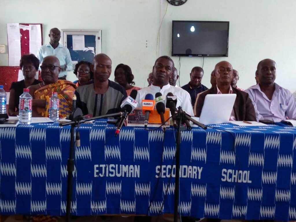 Ejisuman SHS Board denies damning media reports - Otec 102.9 FM