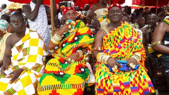 Photos: Colourful Asante culture on display as Asantehene marks 20th ...