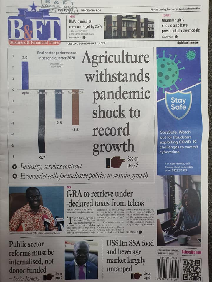 0878 Newspaper Headlines of TODAY, Tuesday, September 22, 2020