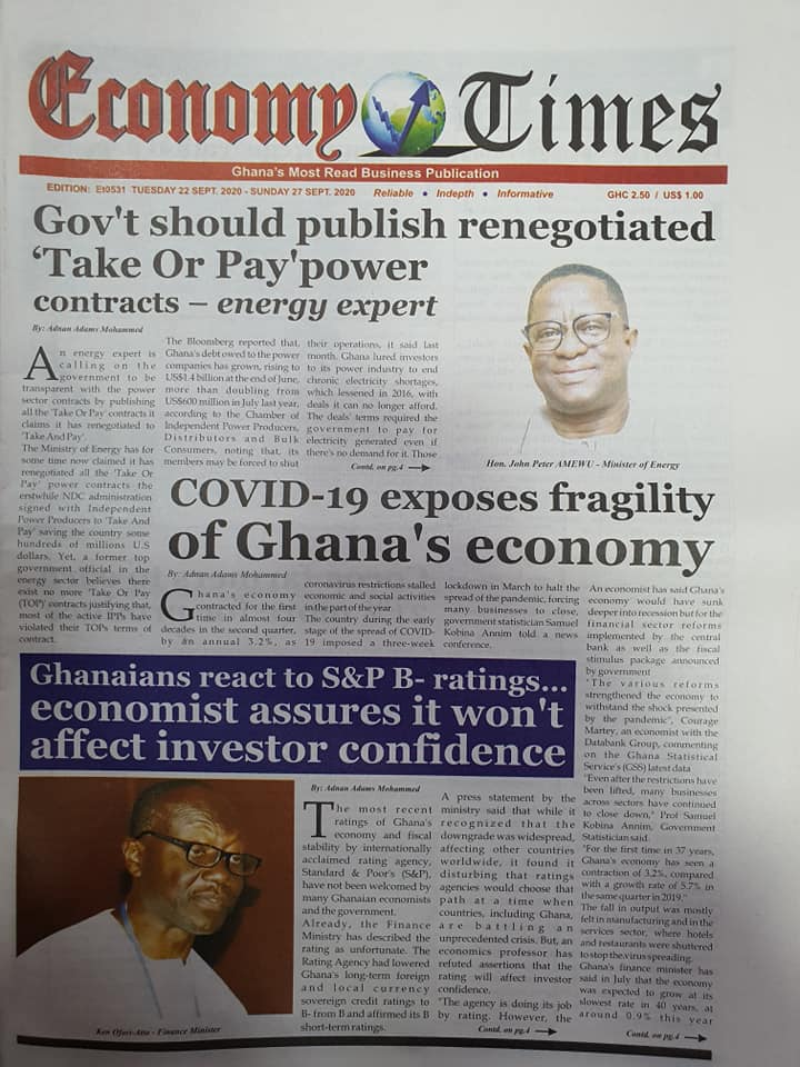 0898 Newspaper Headlines of TODAY, Tuesday, September 22, 2020