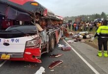Photo of Accra-Kumasi road: 20 feared dead in multiple bus accident at Kyekyewere (Photos)