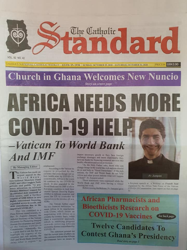 Newspaper headlines of Friday, October 23, 2020 53