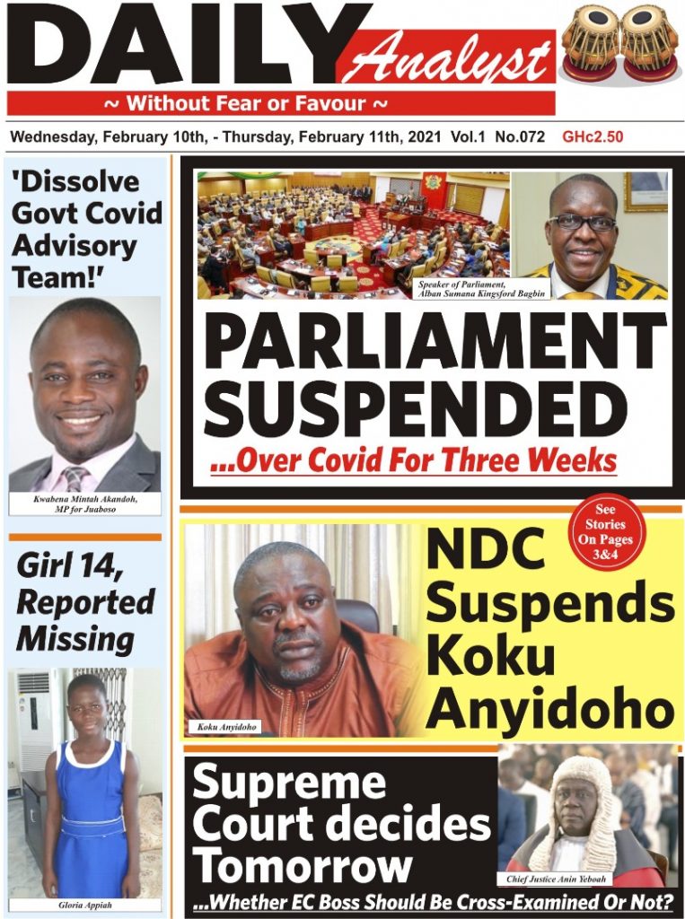 Newspaper headlines of Wednesday, February 10, 2021 18 Newspaper headlines of Wednesday, February 10, 2021 17