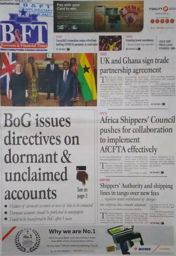 Newspaper headlines of Wednesday, March 3, 2021 37