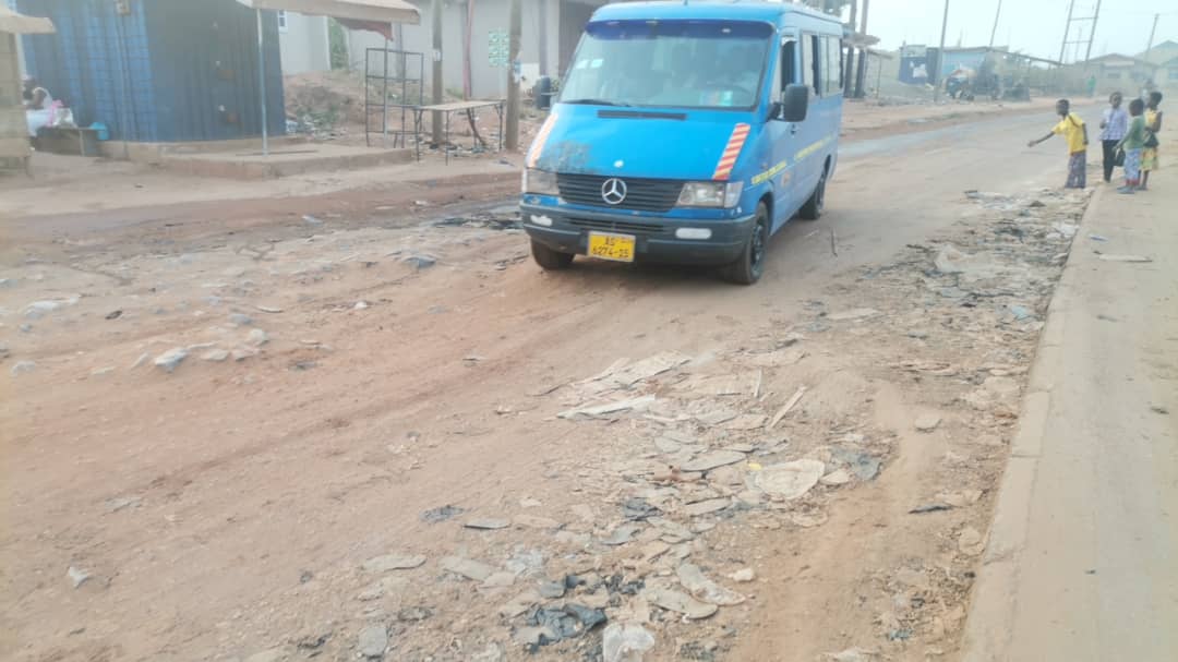 Kwabre motorists, residents lament poor Meduma Abaase and Maase link ...