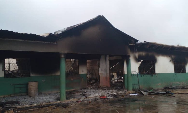 Video: Dadiesoaba Nursing Training College gutted by fire - Otec 102.9 FM