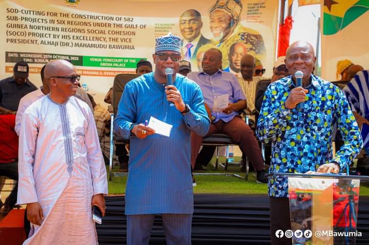 Vice President Bawumia and Ya-Naa cut sod for $150 million SOCO ...