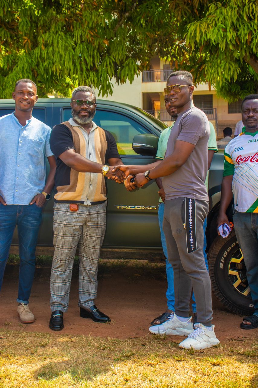 Businessman Supports Kwadwo Baah Agyemang Campaign with Toyota