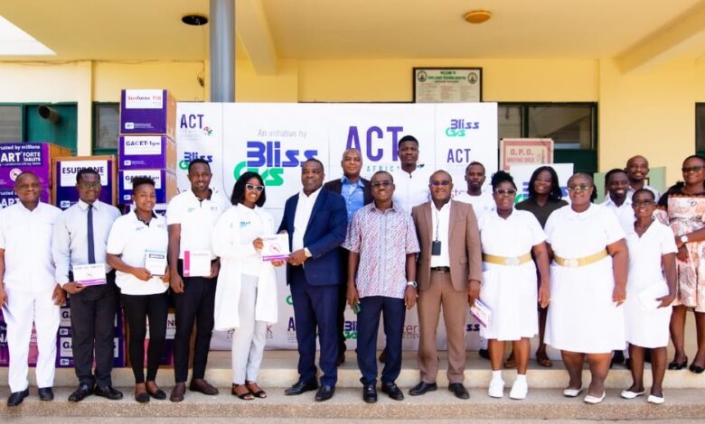 Bliss GVS Pharma Supports Cape-Coast Hospital with Medicines worth GH ...