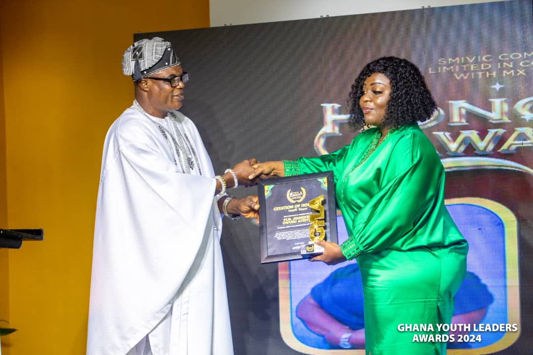 Jennifer Owusu Afriyie Wins Best Philanthropist Award - Otec 102.9 FM