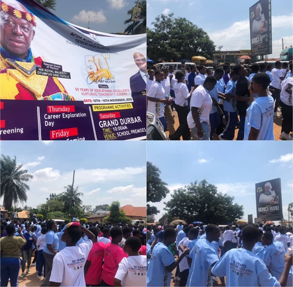 Afua Kobi Ampem Girls SHS kicks off week-long 50th anniversary ...