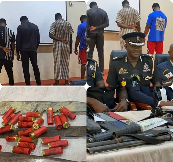 Ashanti Region: Four suspects arrested in connection with landmark ...